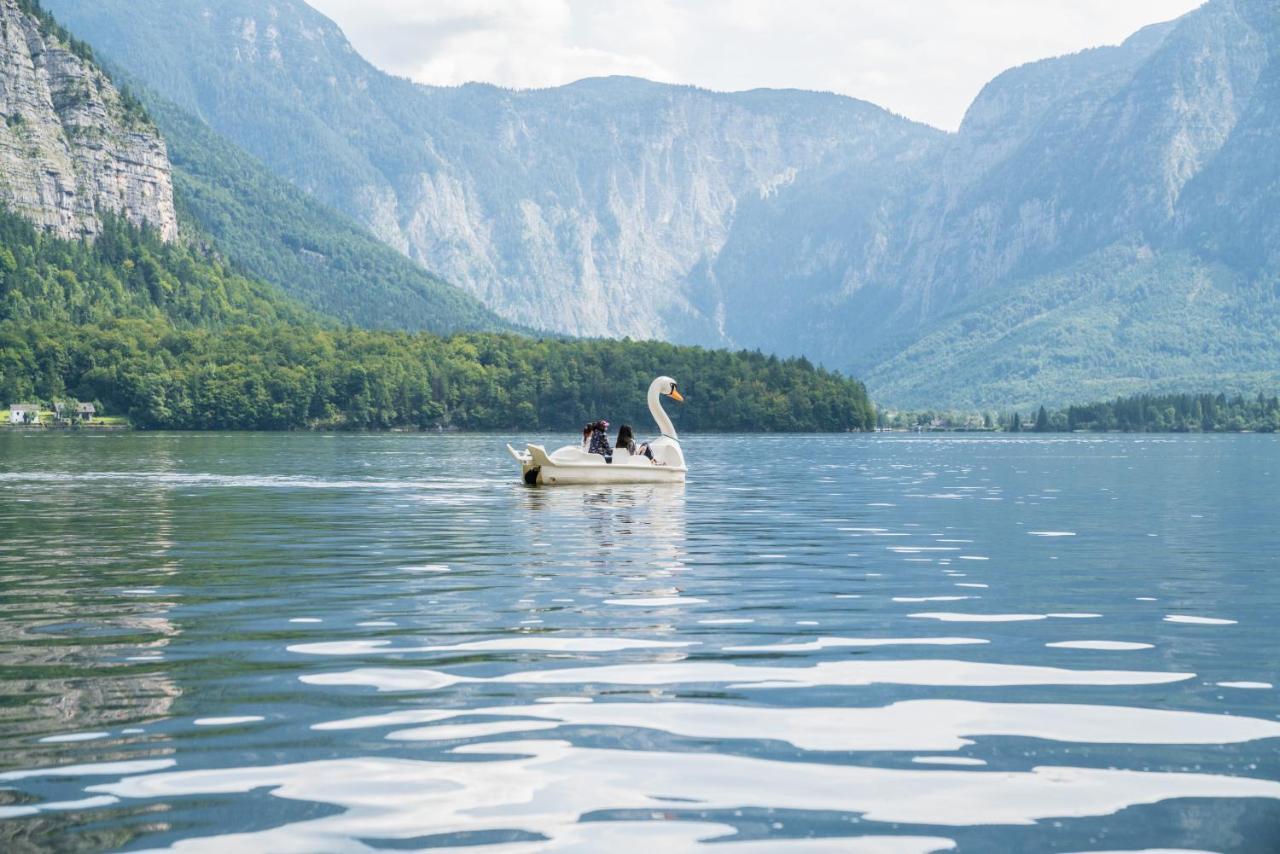 Glueck Am See - Apartment Mit Seezugang ฮัลล์สตัทท์ ภายนอก รูปภาพ